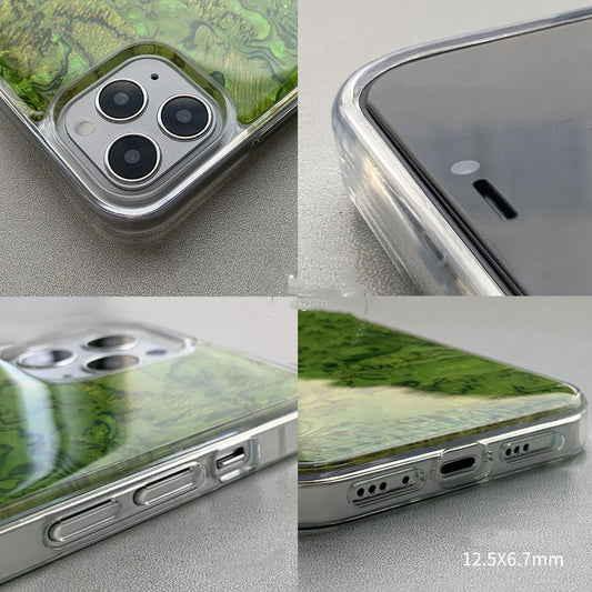 流砂型スマホケース カラフルなプラスチックシェル型スマホケース スマホケース