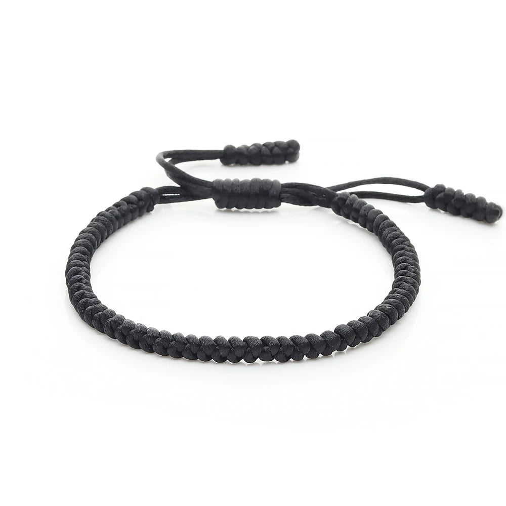 Multicolor Rope Lucky knots Bracelets Women Men Charm Woven Handmade Bangles Braided Adjustable Size Buddhism Jewelry Pulseras