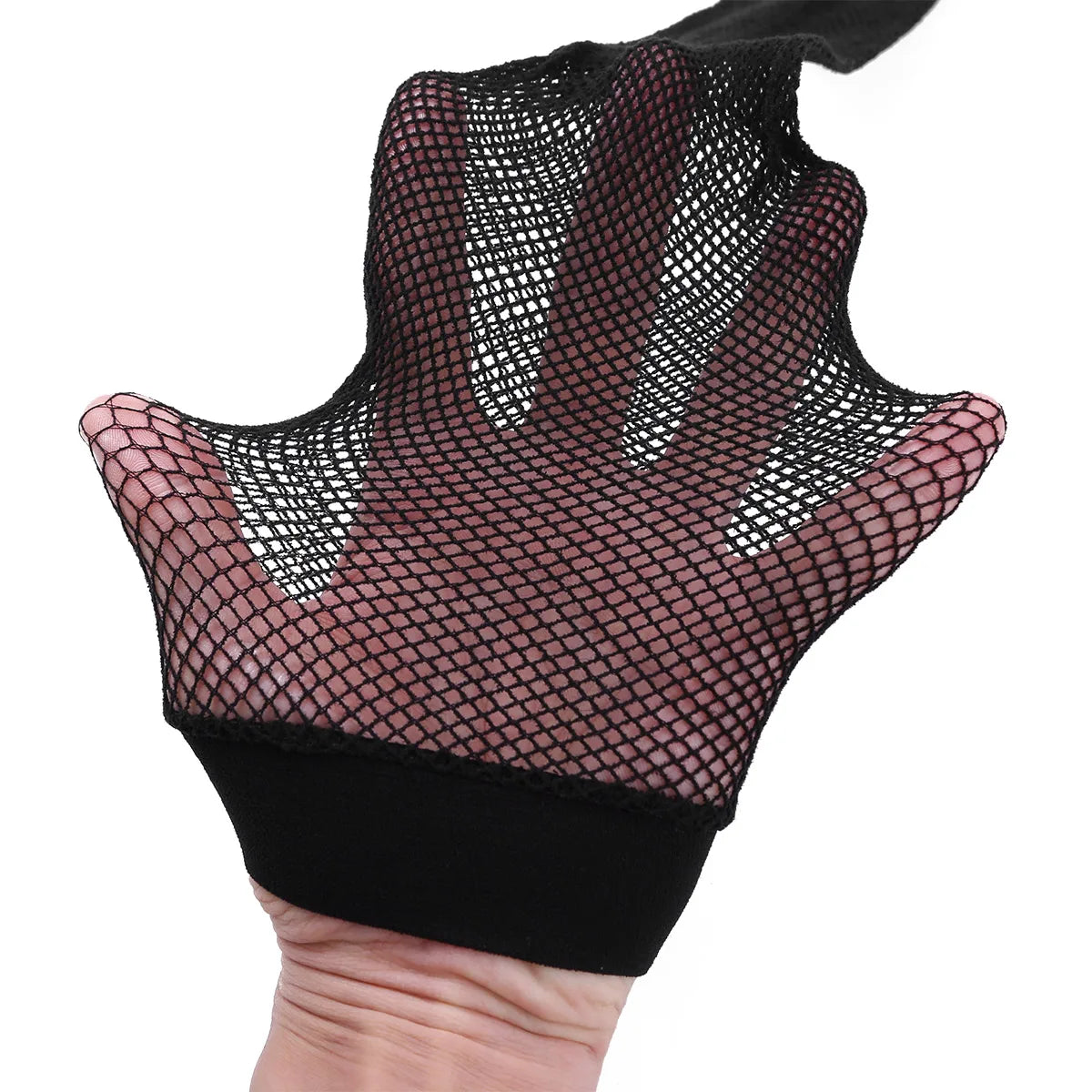 Women Sexy Fishnet Leggings Hollow Out Mesh Net Trousers See Through High Waist Transparent Ankle Length Footless Leggings Pants