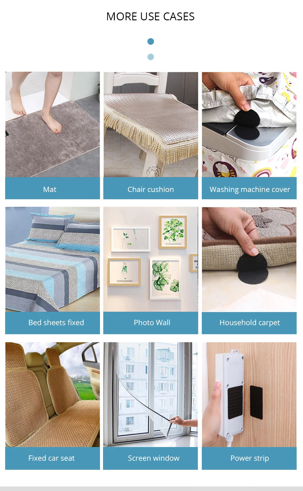 10pcs 6CM Bed Sheet Mattress Holder Sofa Cushion Blankets Fixing Slip-resistant Universal Patch Home Grippers Clip Holder