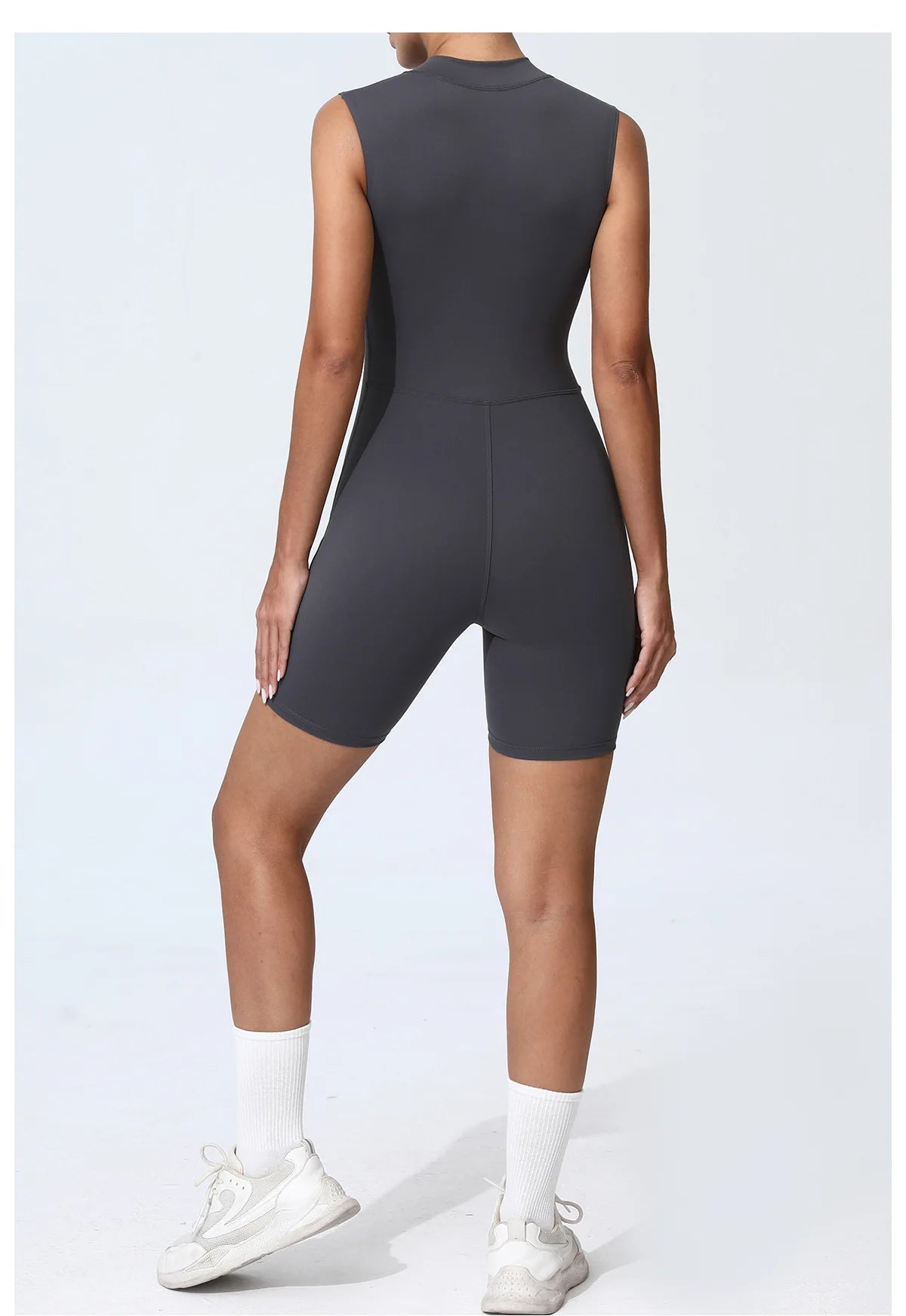 Zipper Yoga Jumpsuit Fitness Sports Overalls Gym Clothing Set Yoga Wear Pilates Workout Clothes Women Outfit push-up Activewear