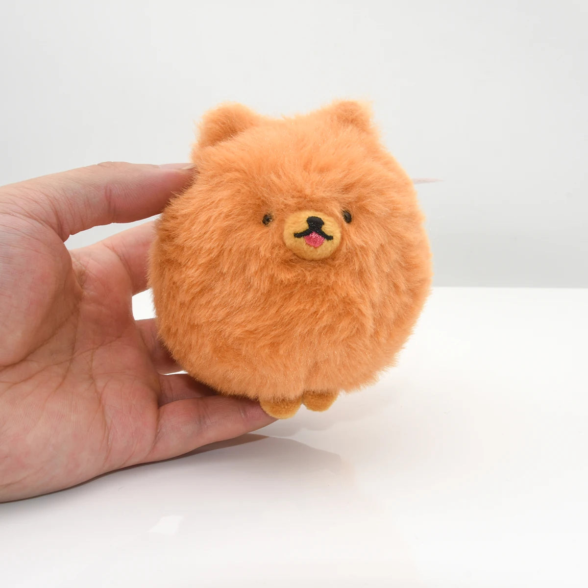 Yell stuffed animals Tail wagging! Pomeranian gimmick mascot cute kawaii 12cm dog puppies plush toys