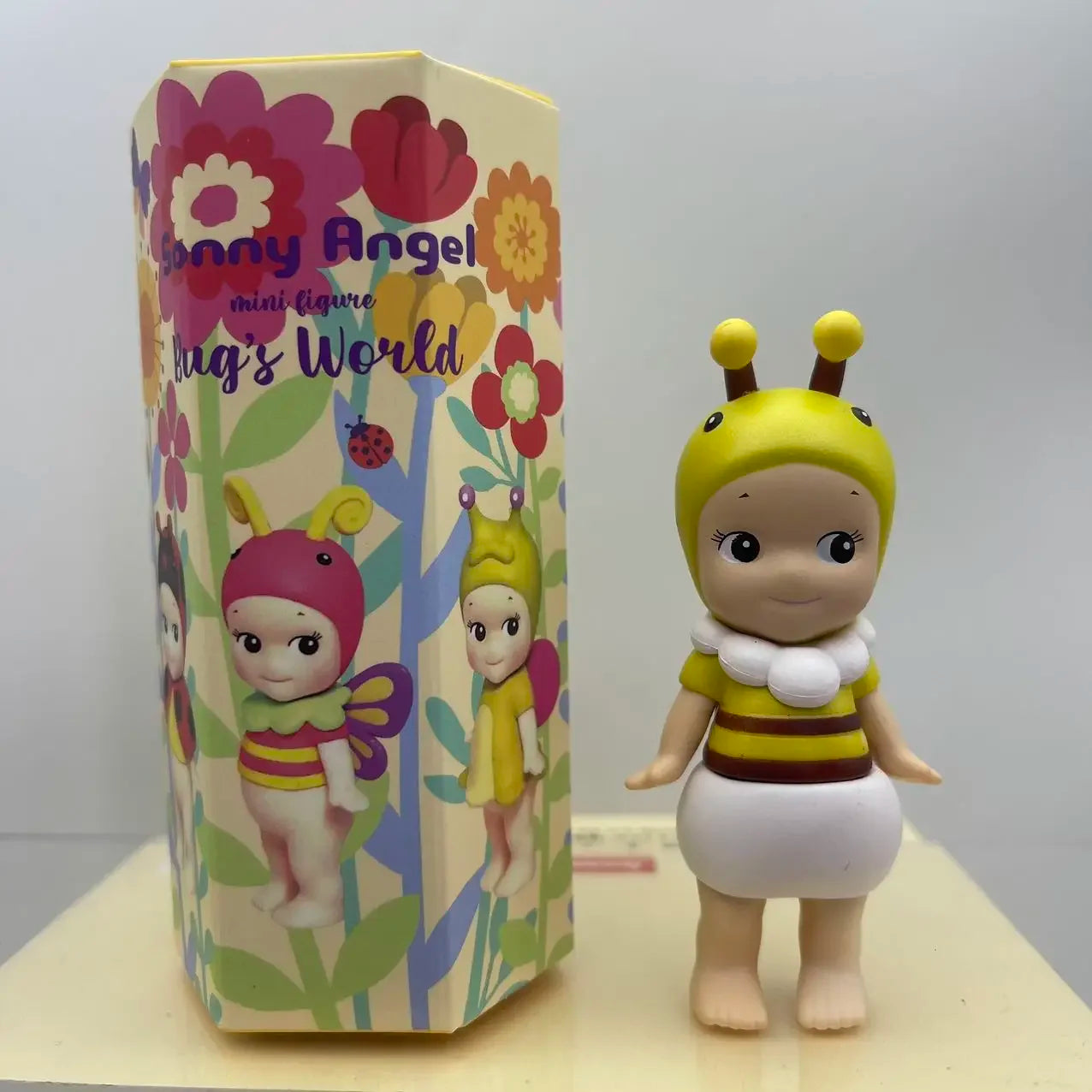 6PCS Sonny Angel Blind Box Mini Figure Bug’S World Limited Series Anime Figures Cute Dolls for Children Christmas Birthday Gift