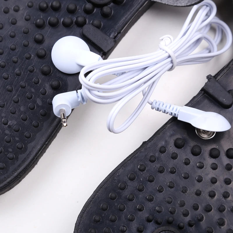 Electric Tens Therapy Massager Slippers For Shoes Body Relaxing Foot Massager for Electric Muscle Stimulator Relief Massager