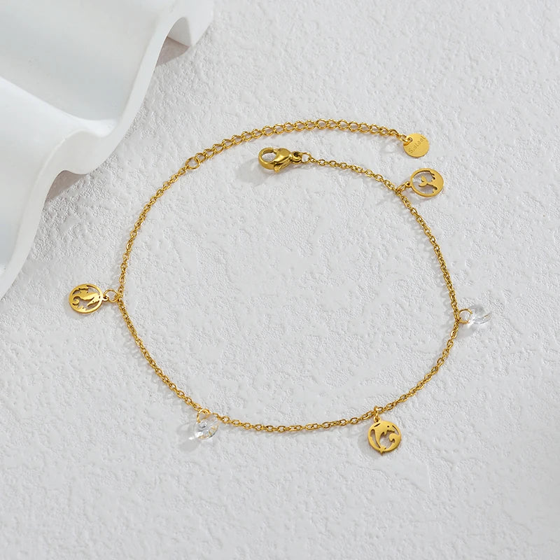 Fashion High Quality Shell Pearl Bracelet Stainless Steel Gold Color For Women Bangle Girl Jewelry Gift