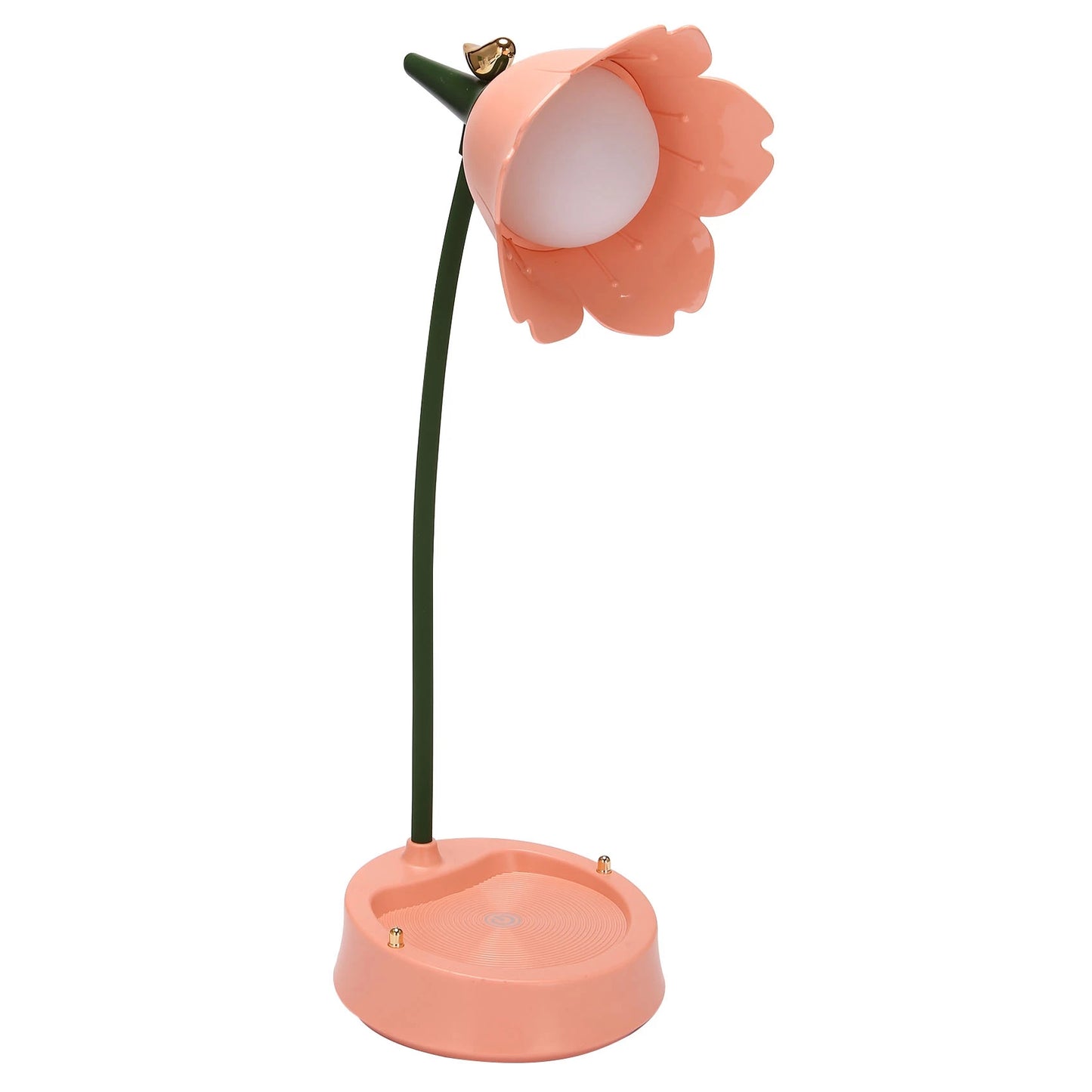 A50I Flower LED Desk Lamp Student Bedroom Lighting Contact Eye Protection USB