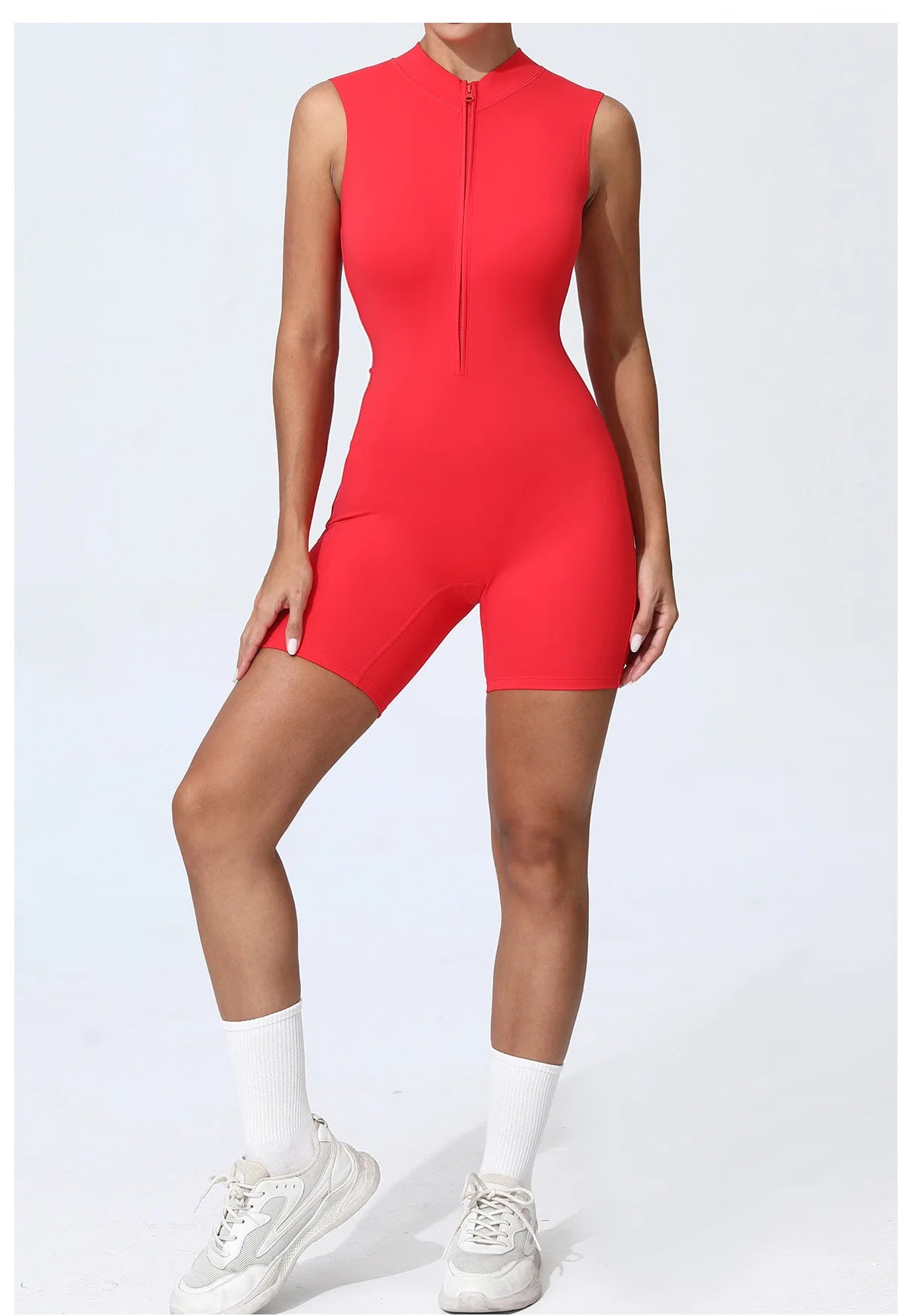 Zipper Yoga Jumpsuit Fitness Tracksuit Sports Overalls Gym Clothing Yoga Set Workout Clothes Women Outfit Push Up Activewear