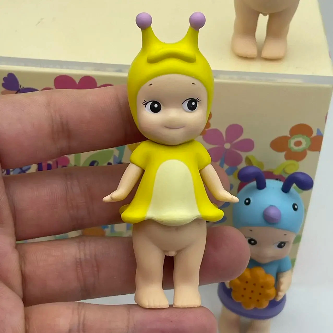 6PCS Sonny Angel Blind Box Mini Figure Bug’S World Limited Series Anime Figures Cute Dolls for Children Christmas Birthday Gift