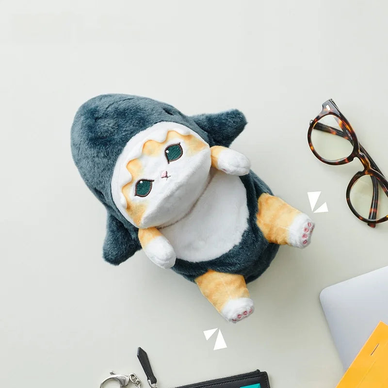 Posture Pal Plu Doll Toy Cute Sitting Posture Anti-Hunchba Gift for Girls Polyester Fiber Filled Fabric Doll Collectible