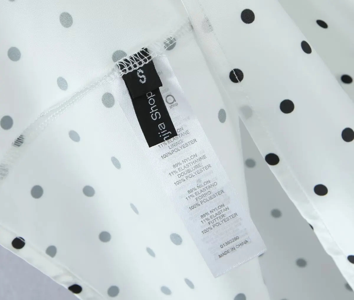 YENKYE 2025 Women Vintage Black White Polka Dot A-line Knee Length Skirt Sexy Low Waist Holiday Summer Skirts