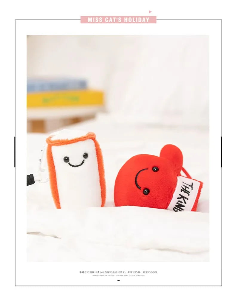 Jellycat's latest sandbag boxing gloves stuffed plush toys figurines cartoon anime cute children's birthday gifts fun dolls