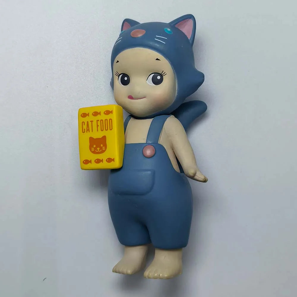 Sonny Angel Blind Box Cat Life Serise Mini Cat Action Figures Toys High Quality Ornaments Dolls Fans Children Christmas Gift
