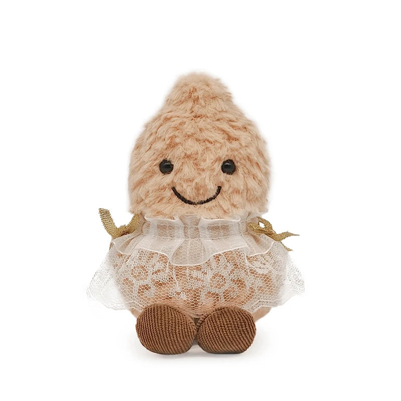 Funny Small Peanut Doll Living Room Decoration Pendant Household Items Room Decoration Pendant Cute Toy Plush Toy Girl Gift