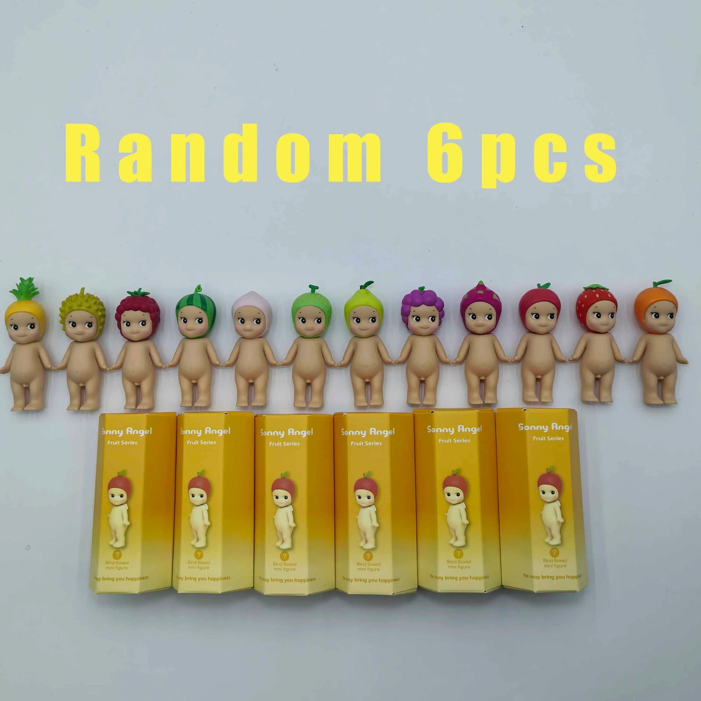 Sonny Angel Fruit series Blind box strawberry Action Figures Cute Mysterious Surprise Toy Anime Model Doll Child Christmas Gifts
