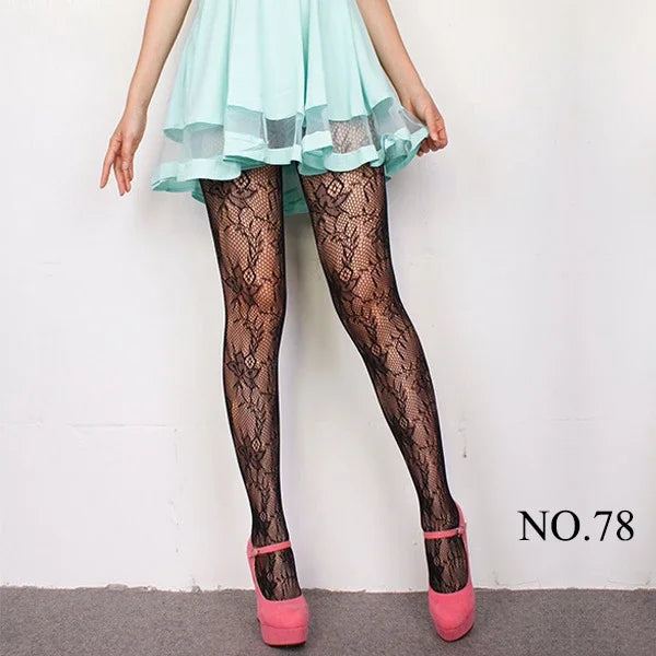 Woman Girls Gothic Cartoon Fishnet Stockings Snake Kuromies Skull Socks Mesh Tights Panties Lolita Plus Size Pantyhose Leggings