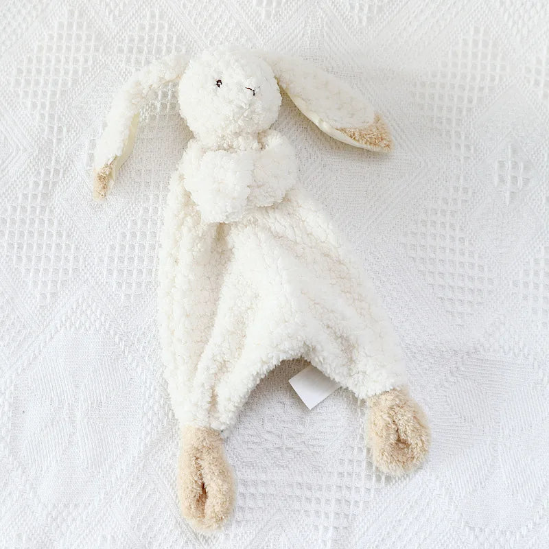 Baby Security Blanket Cartoon Bunny Rabbit Plush Toys Appease Towel Newborn Blankie