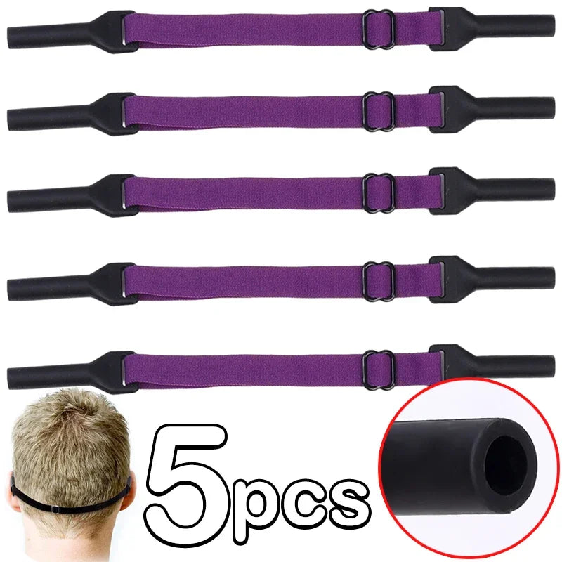 1/5pcs Glasses Chain For Kids Adults Sunglasses Strap Children Glasses Safety Band Strap Retainer Cord Holder Sport Glasses Rope
