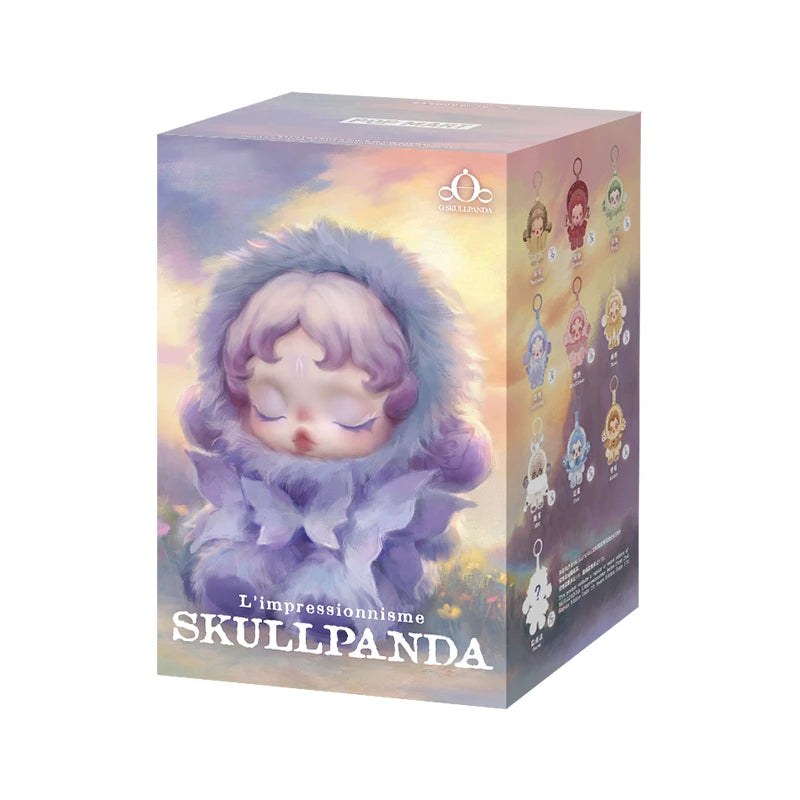 【JP】POP MART SKULLPANDA L’impressionnisme Series Plush Doll Blind Box 1PC/6PCS Mystery Box