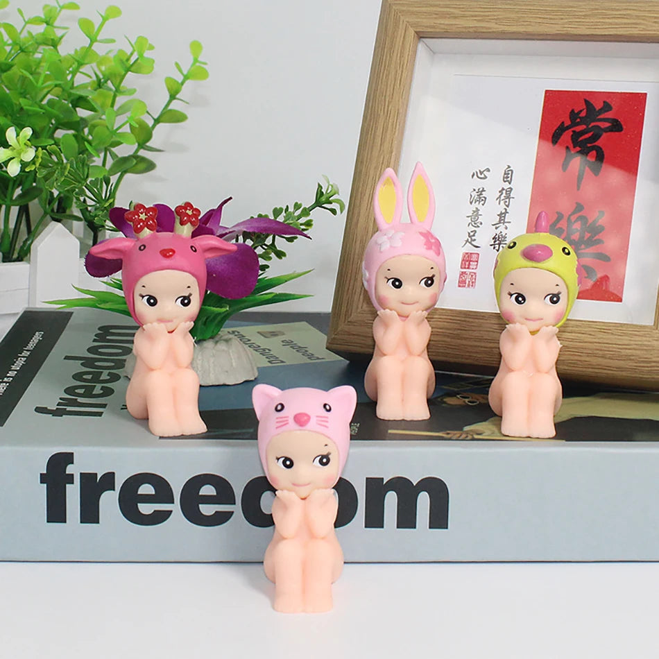 2025 Hot Sell Sonnes Angels Cherry Blossom Series Anime Figures Ornaments Dolls Fans Children Gift Random