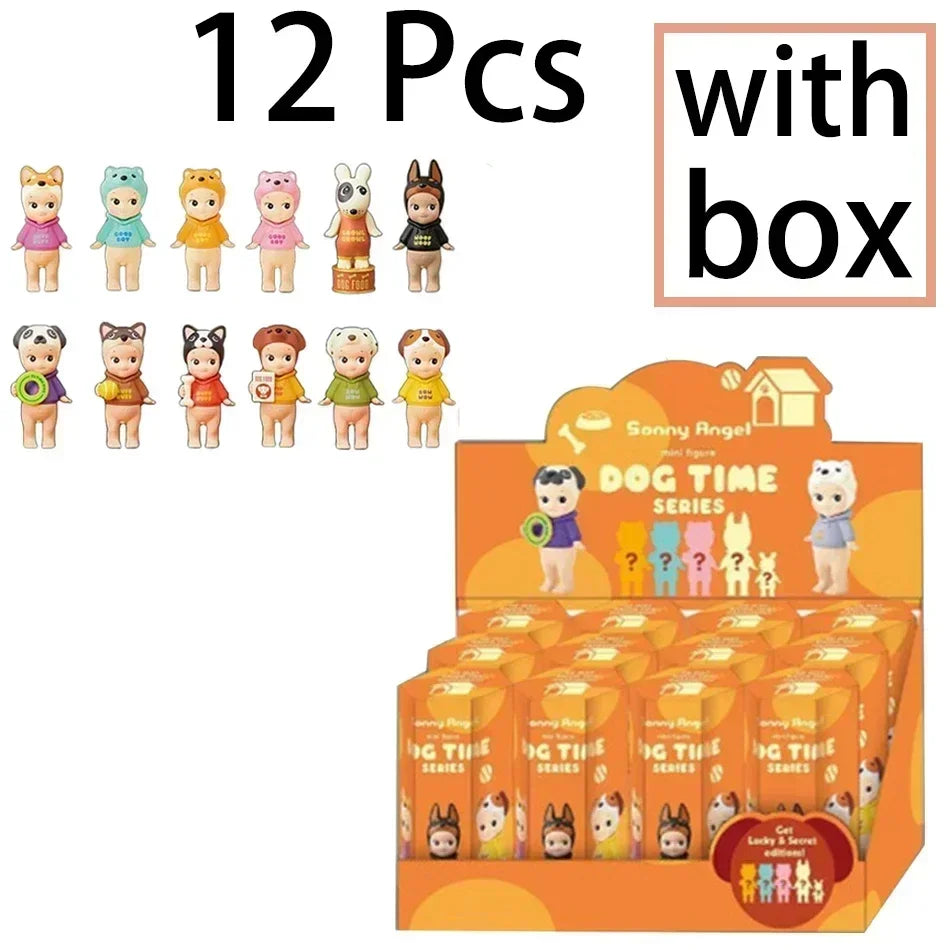 2025 Dog Weather Dreaming Animal Action Model Dolls Christmas Presents New Beautifuls Angel Amine Hippos Mini Figure Blind Box