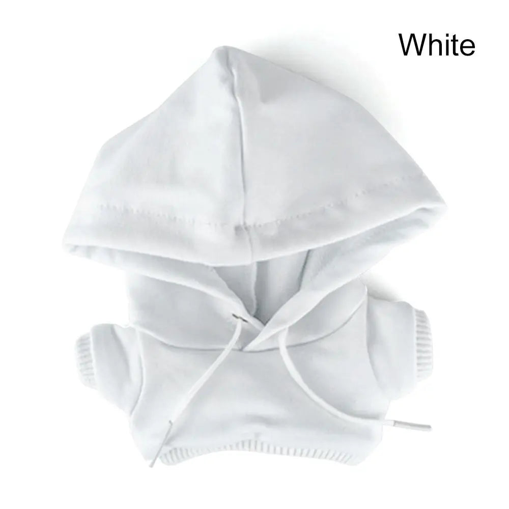 Handmade Fashion Clothes Hoodies For 10/15cm/20cm Cotton Dolls Sweatshirt Outfits For 1/12 BJD Dolls Top For 1/11 1/12 OB11