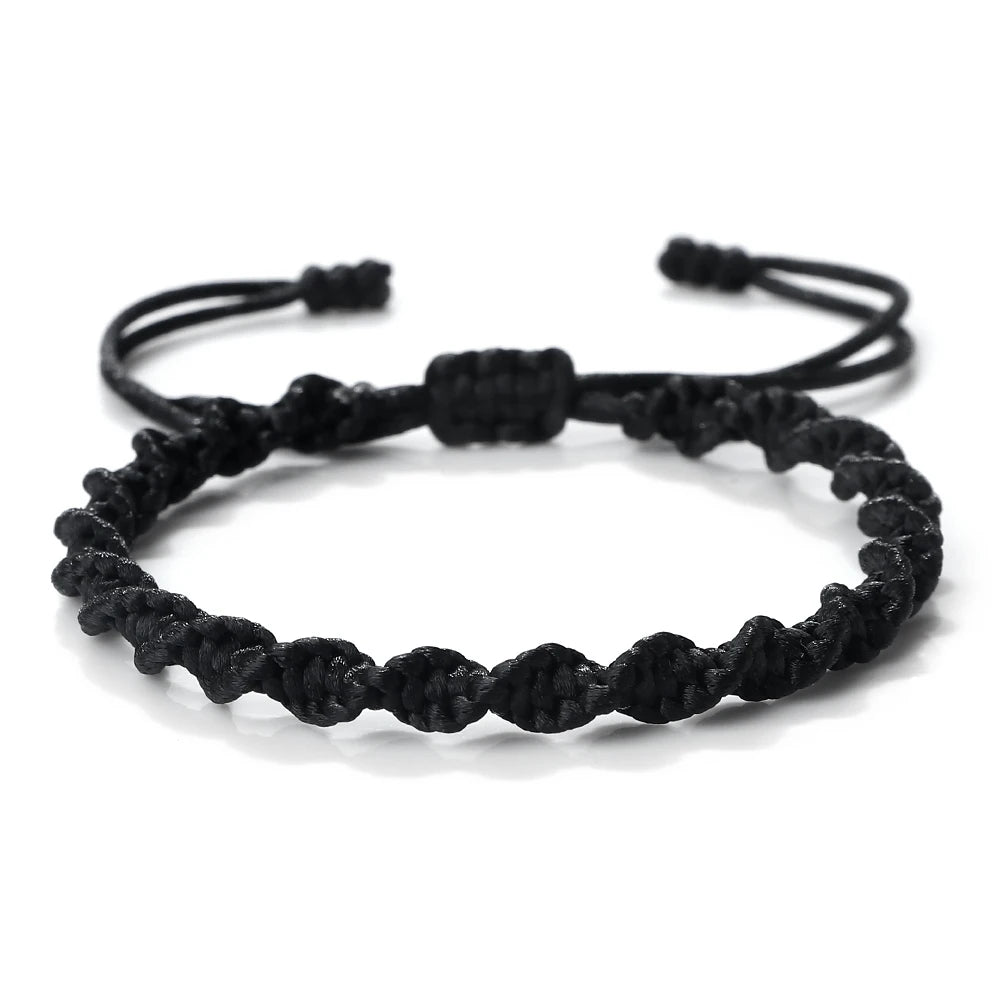 Multicolor Rope Lucky knots Bracelets Women Men Charm Woven Handmade Bangles Braided Adjustable Size Buddhism Jewelry Pulseras