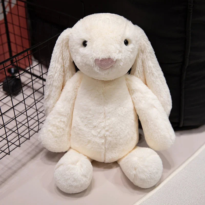 Kawaii Long Ear Rabbit Plush Toy Stuffed Toy Bunny Doll Babies Sleeping Companion Plush Doll Children's Gift