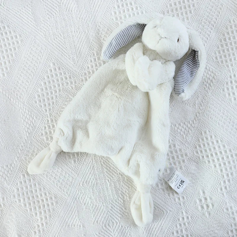 Baby Security Blanket Cartoon Bunny Rabbit Plush Toys Appease Towel Newborn Blankie