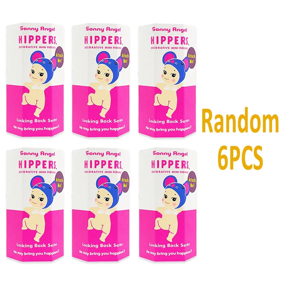 Sonny Angel Blind Box 20th Anniversary Hippers Back Dreaming Fruit Vegetable Series Figure Doll Keychain Christmas Gift
