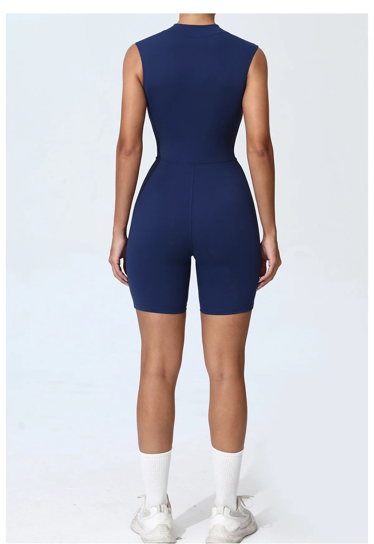 Zipper Yoga Jumpsuit Fitness Tracksuit Sports Overalls Gym Clothing Yoga Set Workout Clothes Women Outfit Push Up Activewear