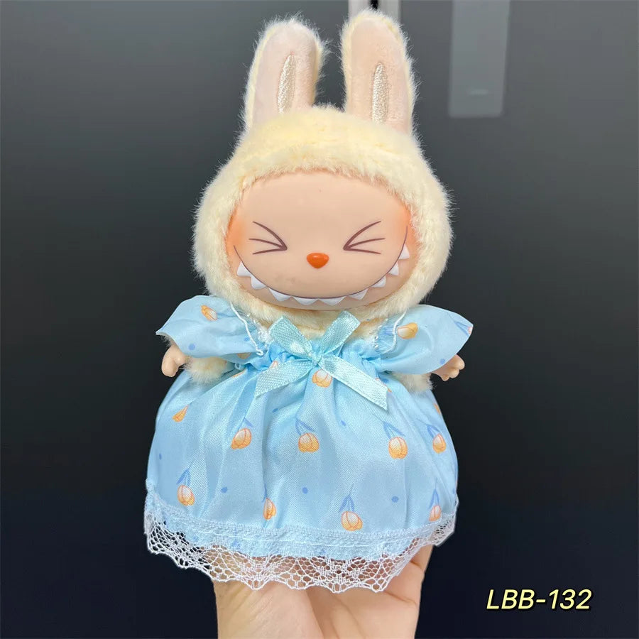 V1 V2 V3 NEW Mini Doll'S Clothes Outfit Accessories for Korea Kpop Exo 17cm Labubu Idol Cool Handsome Clothing Gift