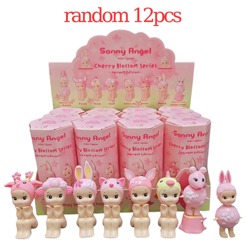 2025 Hot Sell Sonnes Angels Cherry Blossom Series Anime Figures Ornaments Dolls Fans Children Gift Random