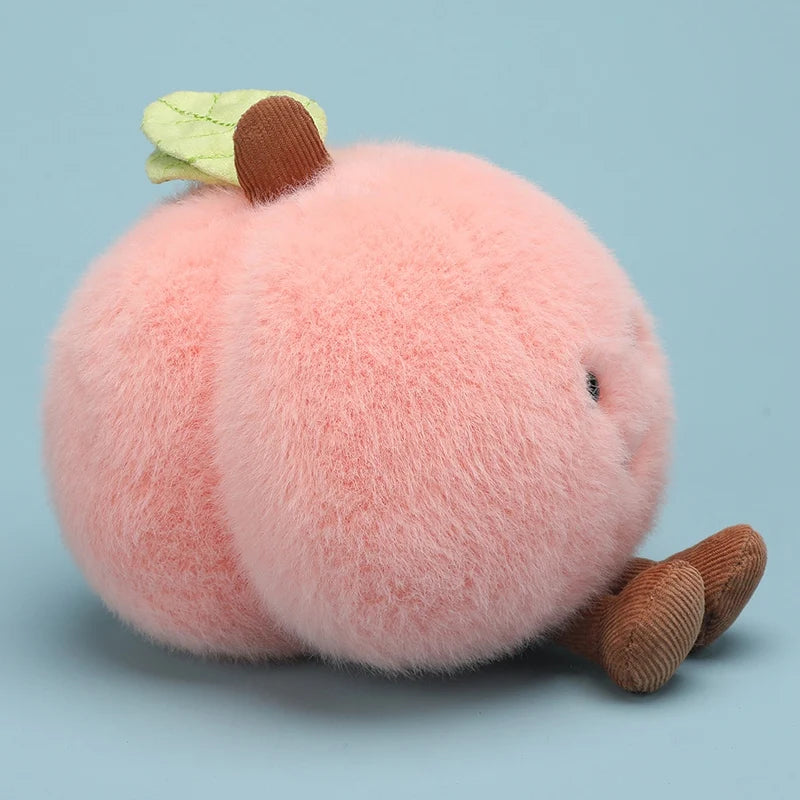 Cartoon Hot Sale Fruit Plush Doll Pillow Apple Pear Peach Cherry Weather Sun Moon Star Plush Toy Home Decoration Gift For Kids