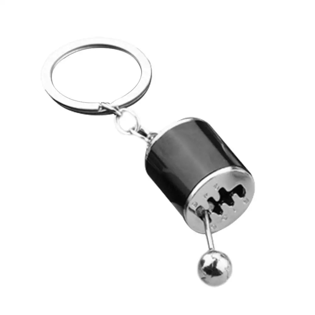 Auto Part Six Speed Manual Keychain 3D Shifter Car Change Shift Variator Metal Gear Lever Box Keychain Key Chain