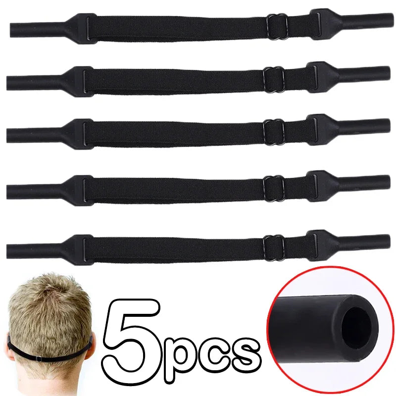 1/5pcs Glasses Chain For Kids Adults Sunglasses Strap Children Glasses Safety Band Strap Retainer Cord Holder Sport Glasses Rope