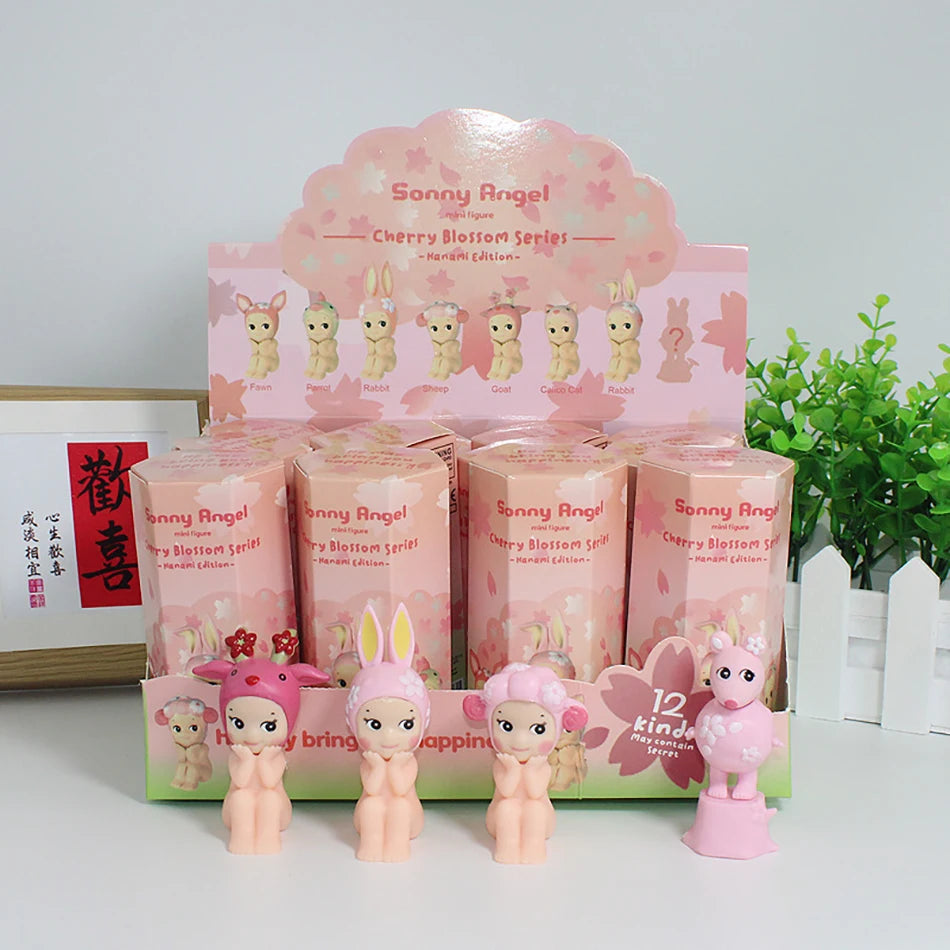 2025 Hot Sell Sonnes Angels Cherry Blossom Series Anime Figures Ornaments Dolls Fans Children Gift Random