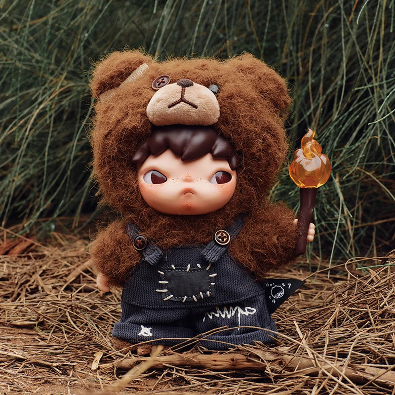 【P.L.】POP MART Hirono Living Wild-Fight for Joy Plush Doll to 2pcs per Order