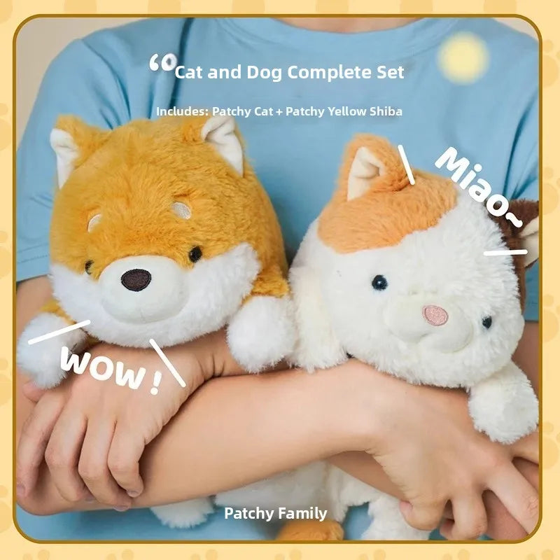 Posture Pal Plu Doll Toy Cute Sitting Posture Anti-Hunchba Gift for Girls Polyester Fiber Filled Fabric Doll Collectible