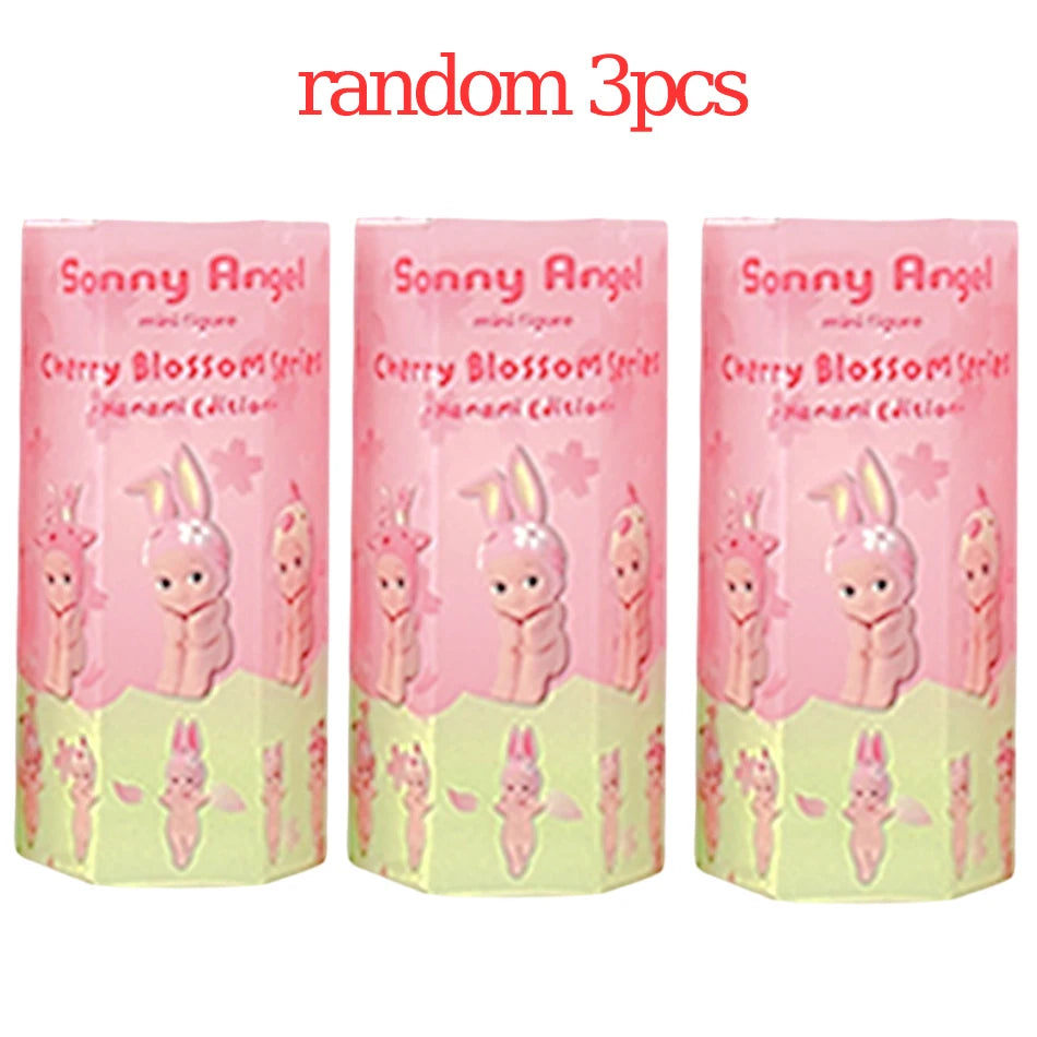 2025 Hot Sell Sonnes Angels Cherry Blossom Series Anime Figures Ornaments Dolls Fans Children Gift Random