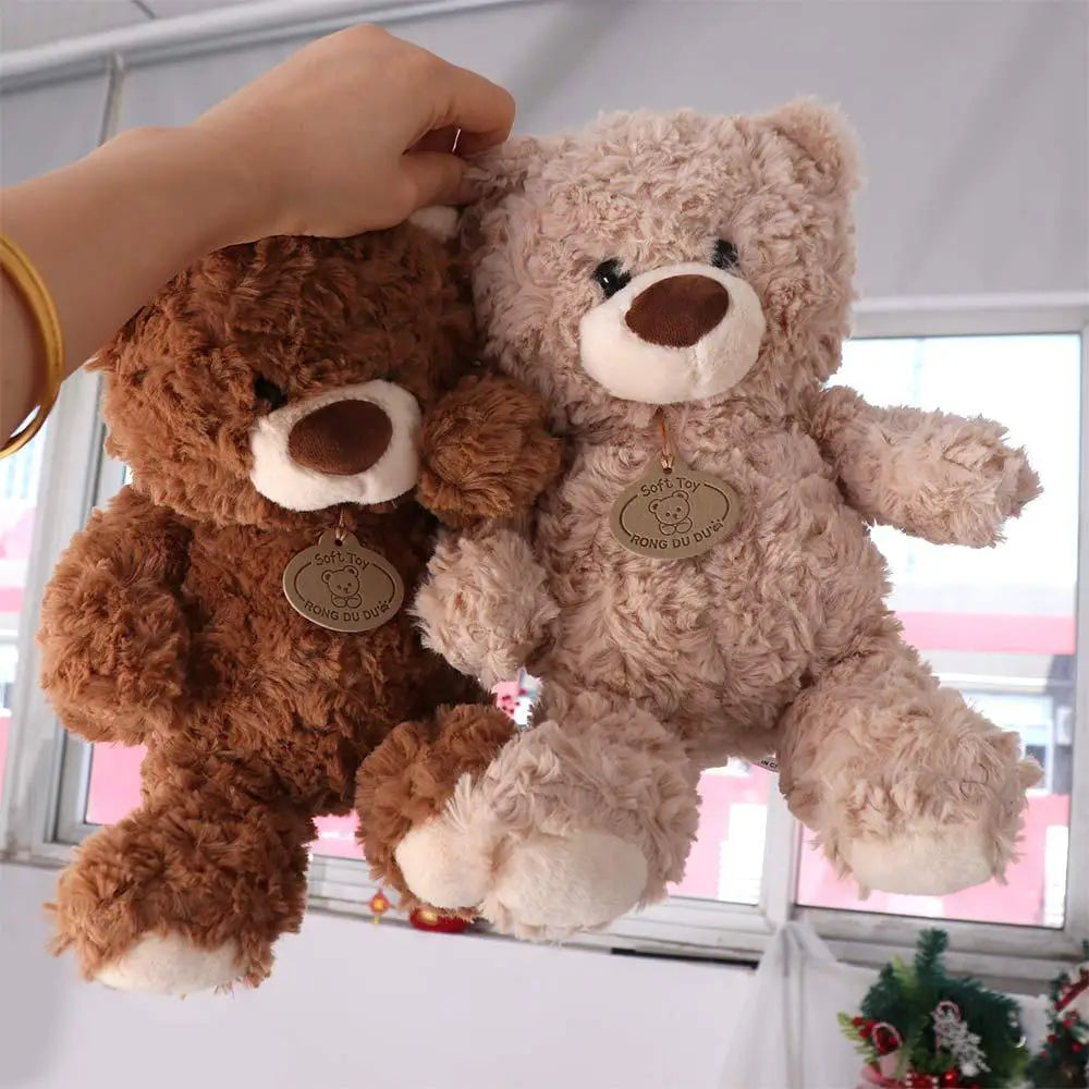 PP Cotton Cute Bear Plush Doll Simulation Fluffy Bear Plush Kids Toy Soft Collection Stuffed Animals Plush Doll Adults Children