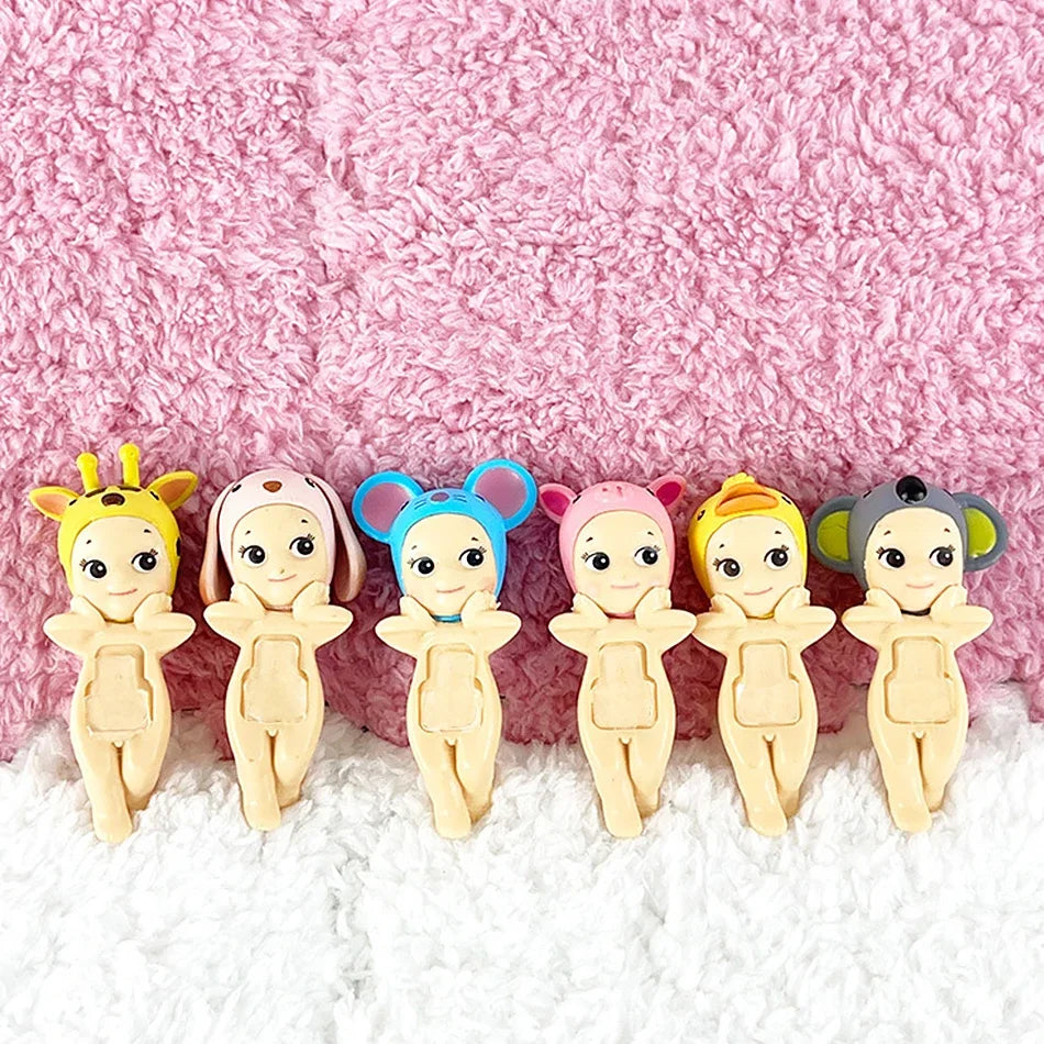 Sonny Angel Blind Box 20th Anniversary Hippers Back Dreaming Fruit Vegetable Series Figure Doll Keychain Christmas Gift