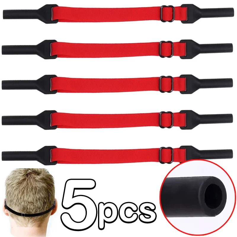 1/5pcs Glasses Chain For Kids Adults Sunglasses Strap Children Glasses Safety Band Strap Retainer Cord Holder Sport Glasses Rope