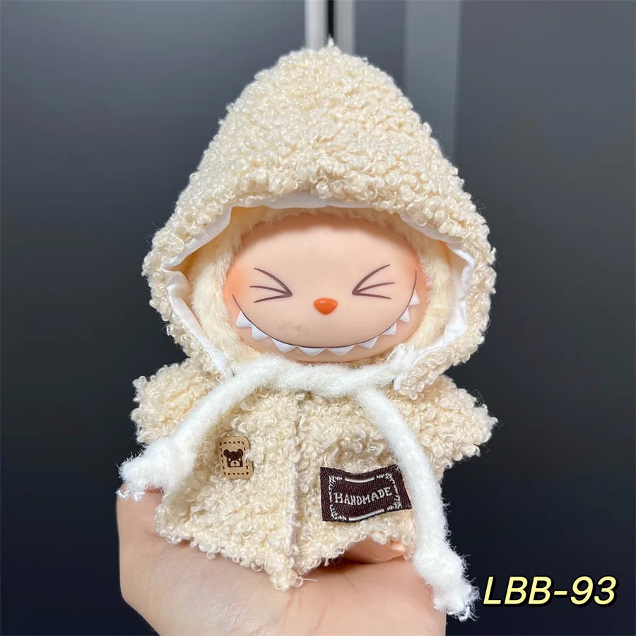 V1 V2 V3 NEW Mini Doll'S Clothes Outfit Accessories for Korea Kpop Exo 17cm Labubu Idol Cool Handsome Clothing Gift
