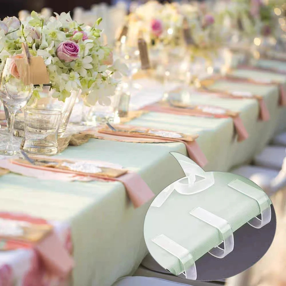 12PCS Plastic Tablecloth Tables Useful Clips Holder Cloth Clamps Party Picnic Wedding Prom Multi-function Tablecloth Clip