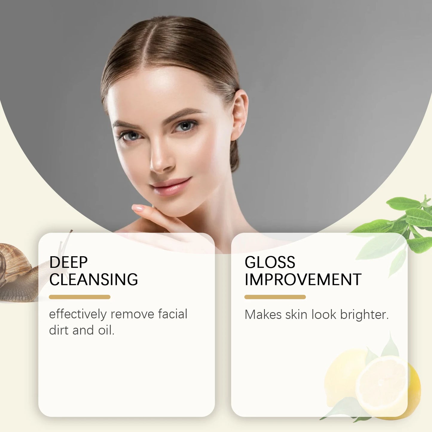 Advanced Snail 96 Mucin Power Cleanser Moisturizing Cleaning Face Skin Lifting Firming Smoothing Nourishing Facial Skin Care