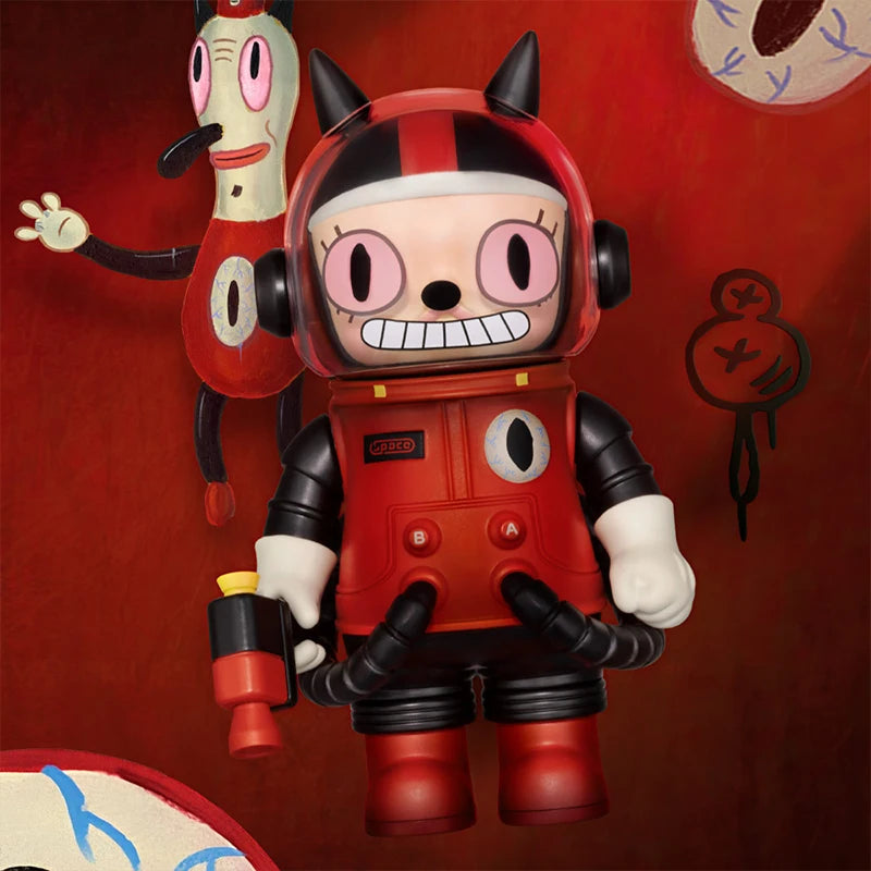 【 Japan Exclusive】POP MART MEGA SPACE MOLLY 100% SERIES 3 Mystery Box 1PC/9PCS POPMART Blind Box Action Figure Cute Toy