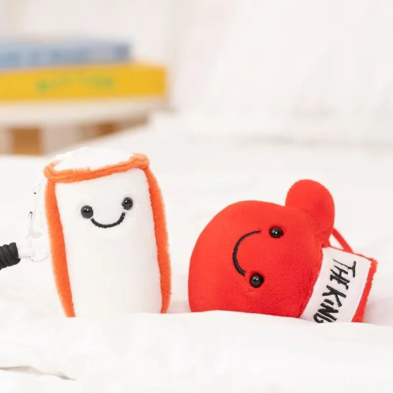 Jellycat's latest sandbag boxing gloves stuffed plush toys figurines cartoon anime cute children's birthday gifts fun dolls