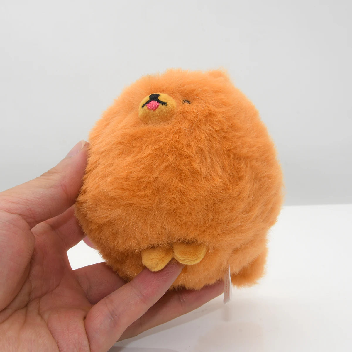 Yell stuffed animals Tail wagging! Pomeranian gimmick mascot cute kawaii 12cm dog puppies plush toys