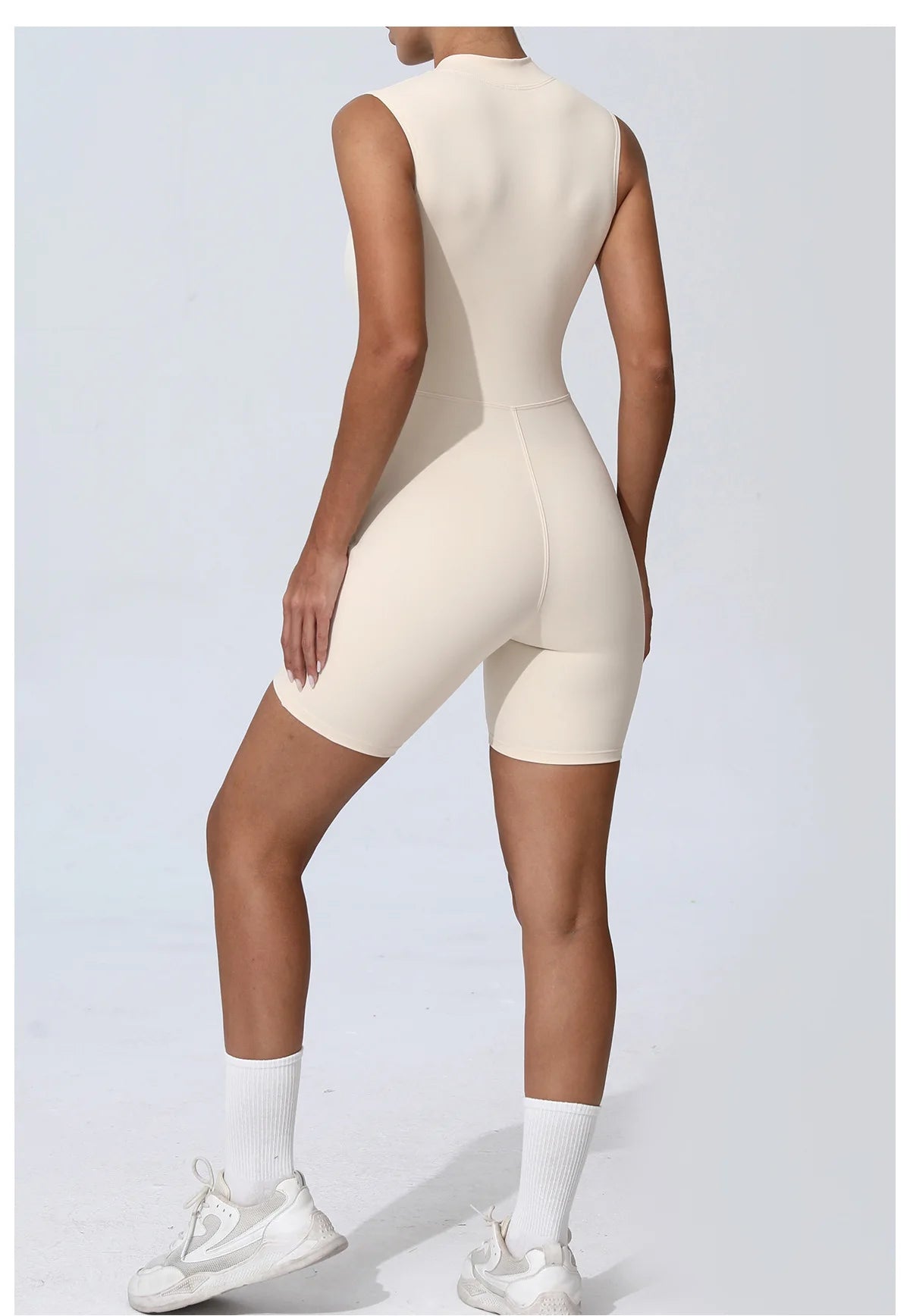 Zipper Yoga Jumpsuit Fitness Sports Overalls Gym Clothing Set Yoga Wear Pilates Workout Clothes Women Outfit push-up Activewear