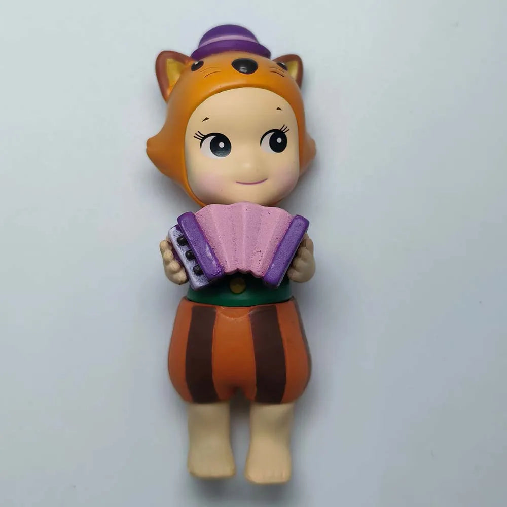 2025 Sonny Angel Blind Box Town Musicians Series Mini Anime Figures Ornaments Dolls Fans Christmas Birthday Gift